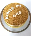 עוגת גבינה קרה עם פירורים 2